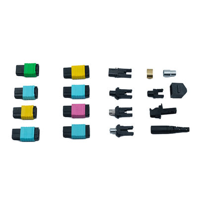 Quick Connect Fiber Optic Connectors mpo om4 om5 المجال القابل للتثبيت