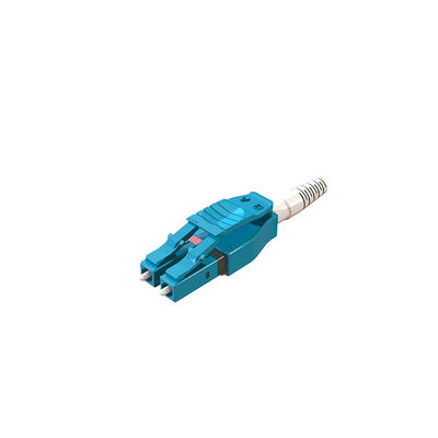 التجميع الأزرق لـ Uniboot 2.0 LC Fiber Optic Connector Uniboot 2.0 لتوصيل كابلات مركز البيانات