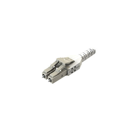 سعر جيد حل مركز البيانات LC Fiber Optic Connector Duplex مع Uniboot 2.0 Beige Assembly الانترنت