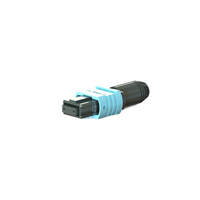 سعر جيد ميني 36 ملم MPO رابط البصري Aqua Fiber Pigtail Connector الانترنت