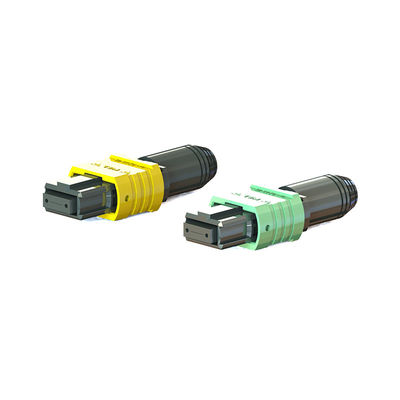 ميني MPO رابط الألياف الضوئية 36mm الطول 12/16/24 النواة الذكور / الإناث الخيارات