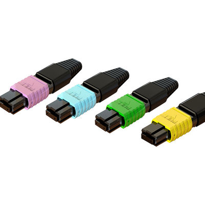 قابلية التبادل الممتازة والتكرارية ربون بوت MPO Fiber Connector