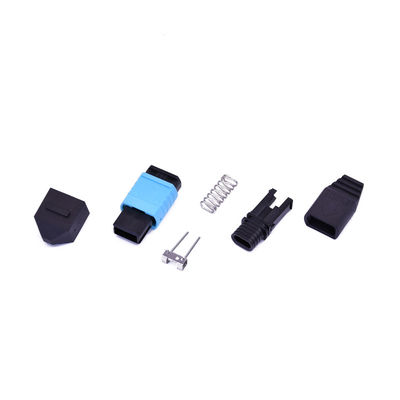 سعر جيد MPO 5.0mm Fiber Optic Connector الحذاء الرقاق العاري 12/24 القاعدة الحديدية Fiber Jack الانترنت