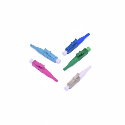 موصلات LC بالألياف البصرية 0.9mm simplex Auga مع مقاومة للحريق UL94V-0